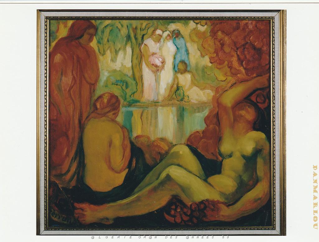 AUGUSTIN FERRANDO 1880-1957 Apres le bain.jpg